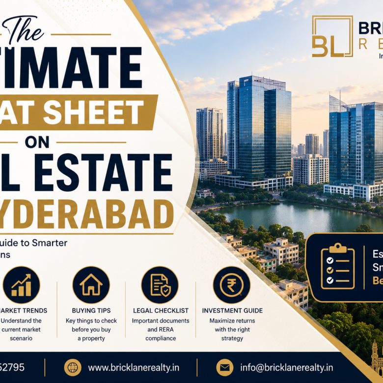 The Ultimate Cheat Sheet on Real Estate in Hyderabad